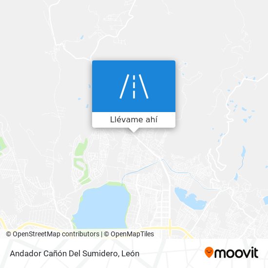 Mapa de Andador Cañón Del Sumidero