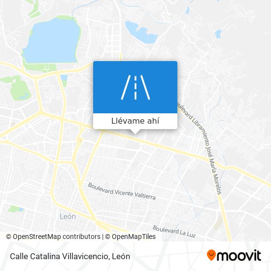 Mapa de Calle Catalina Villavicencio