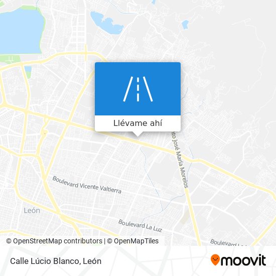 Mapa de Calle Lúcio Blanco