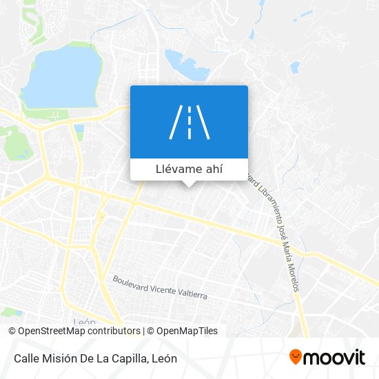 Mapa de Calle Misión De La Capilla