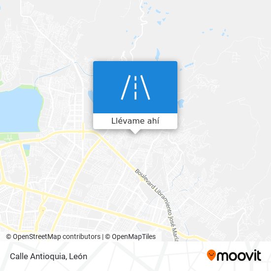 Mapa de Calle Antioquia