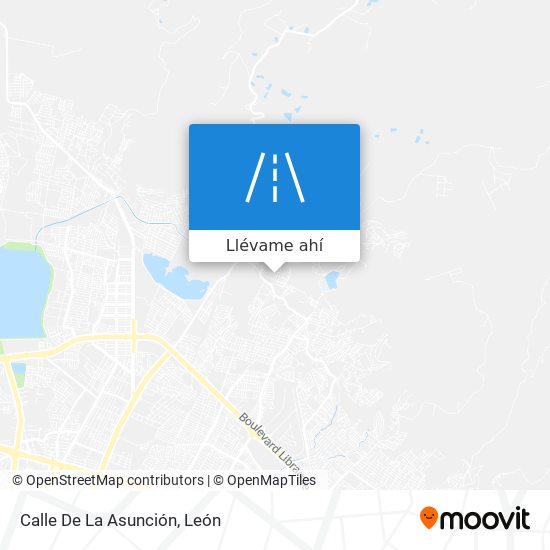 Mapa de Calle De La Asunción