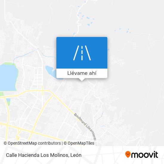 Mapa de Calle Hacienda Los Molinos