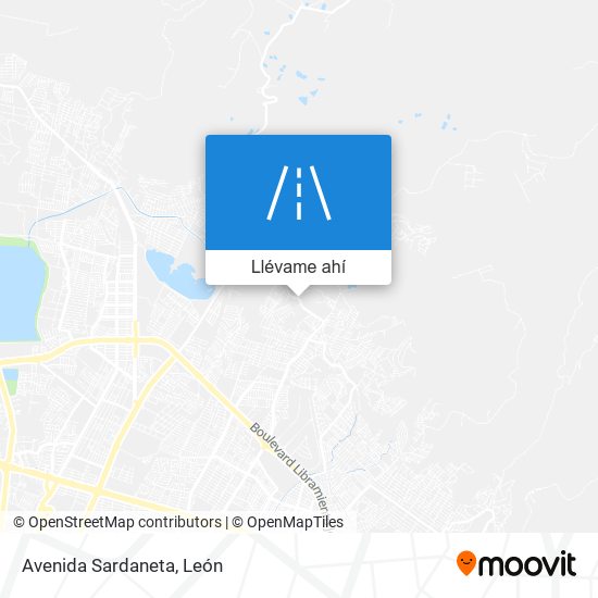 Mapa de Avenida Sardaneta