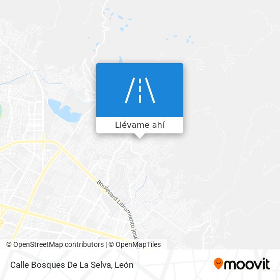 Mapa de Calle Bosques De La Selva