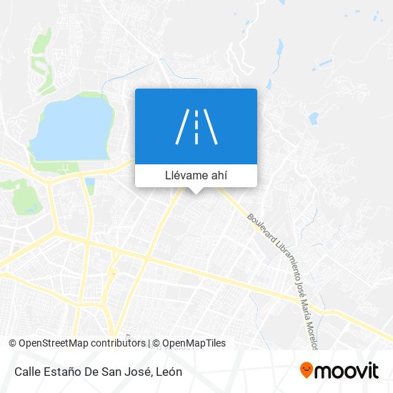 Mapa de Calle Estaño De San José