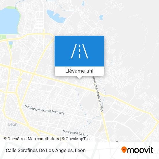 Mapa de Calle Serafines De Los Angeles
