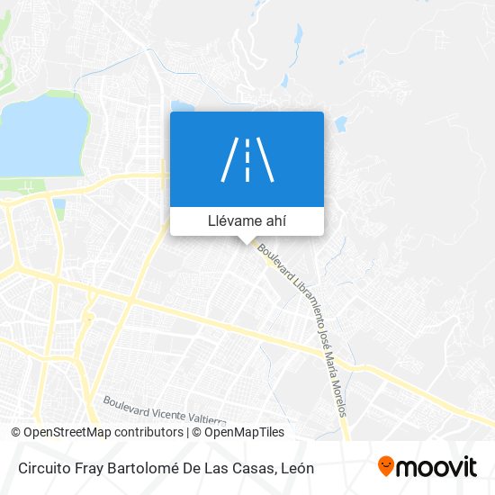 Mapa de Circuito Fray Bartolomé De Las Casas