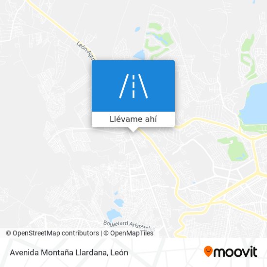 Mapa de Avenida Montaña Llardana