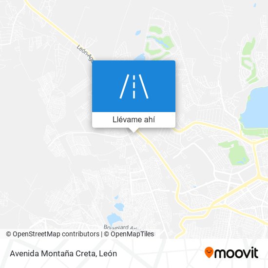 Mapa de Avenida Montaña Creta