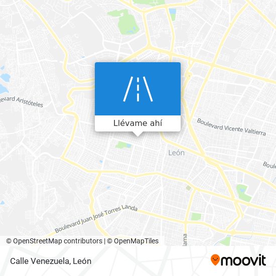 Mapa de Calle Venezuela