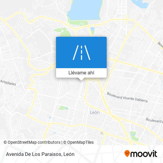 Mapa de Avenida De Los Paraisos