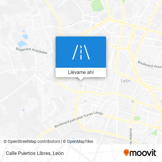 Mapa de Calle Puertos Libres