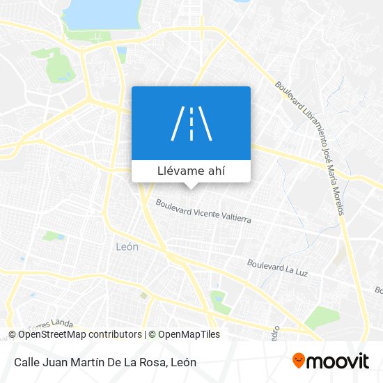 Mapa de Calle Juan Martín De La Rosa