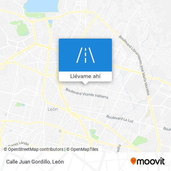 Mapa de Calle Juan Gordillo