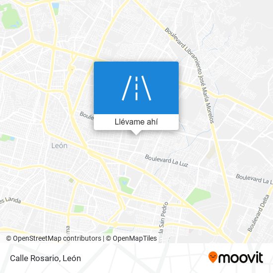 Mapa de Calle Rosario