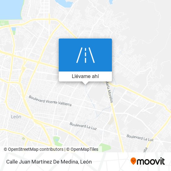 Mapa de Calle Juan Martínez De Medina