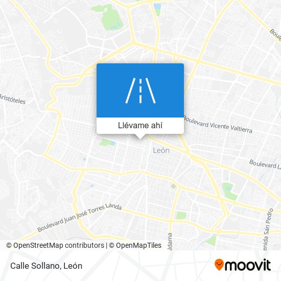 Mapa de Calle Sollano