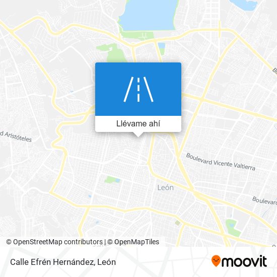 Mapa de Calle Efrén Hernández