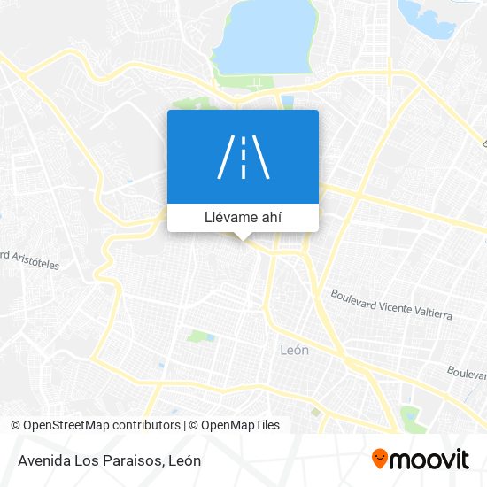 Mapa de Avenida Los Paraisos