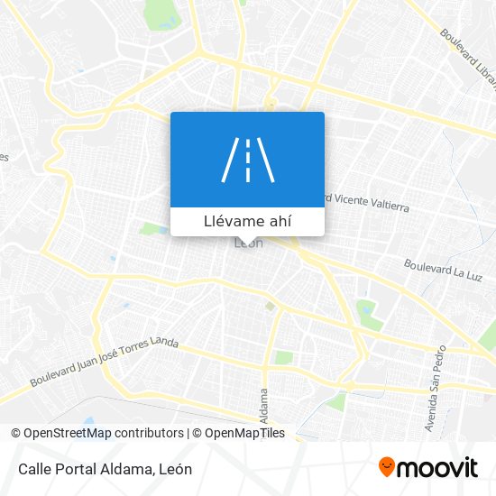 Mapa de Calle Portal Aldama