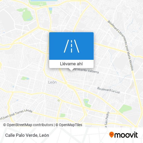 Mapa de Calle Palo Verde