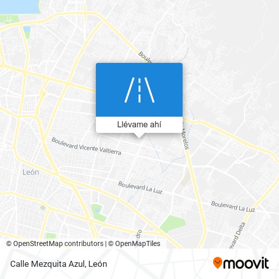 Mapa de Calle Mezquita Azul