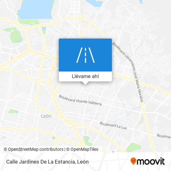 Mapa de Calle Jardines De La Estancia