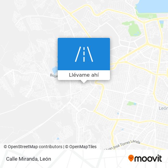 Mapa de Calle Miranda