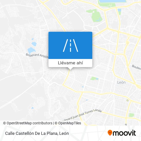 Mapa de Calle Castellón De La Plana