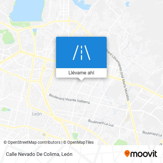 Mapa de Calle Nevado De Colima