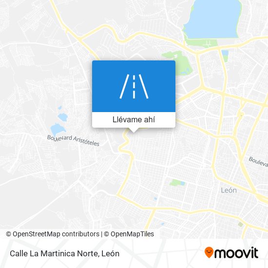 Mapa de Calle La Martinica Norte