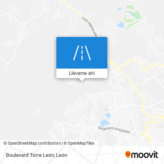 Mapa de Boulevard Torre León