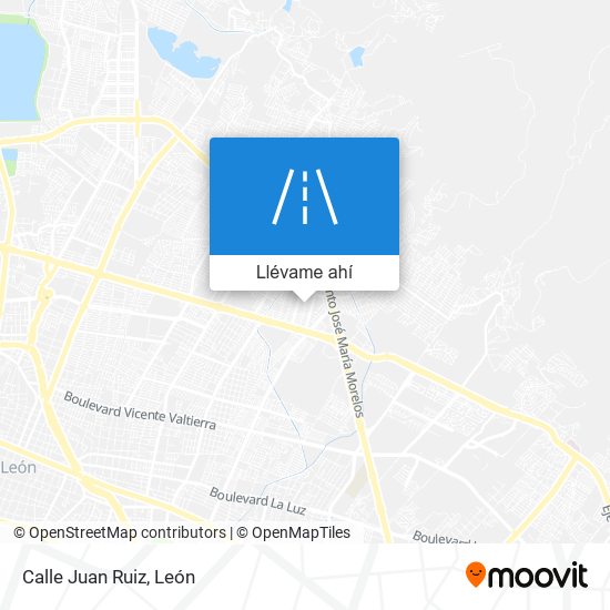 Mapa de Calle Juan Ruiz