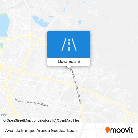 Mapa de Avenida Enrique Aranda Guedea