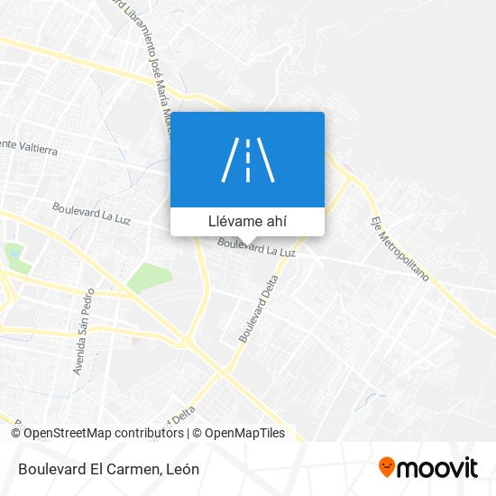 Mapa de Boulevard El Carmen