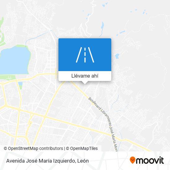 Mapa de Avenida José María Izquierdo