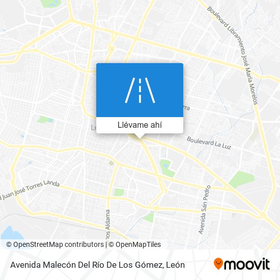 Mapa de Avenida Malecón Del Río De Los Gómez