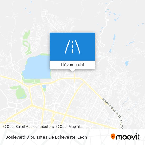 Mapa de Boulevard Dibujantes De Echeveste