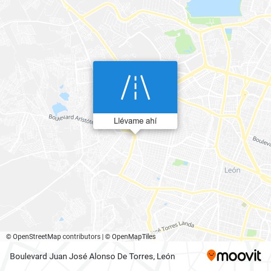 Mapa de Boulevard Juan José Alonso De Torres