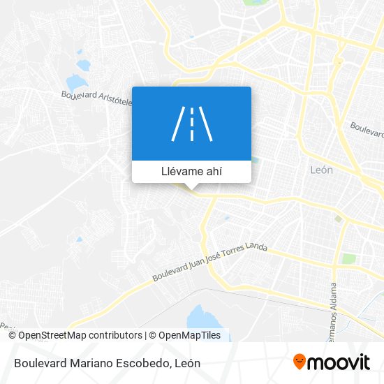 Mapa de Boulevard Mariano Escobedo