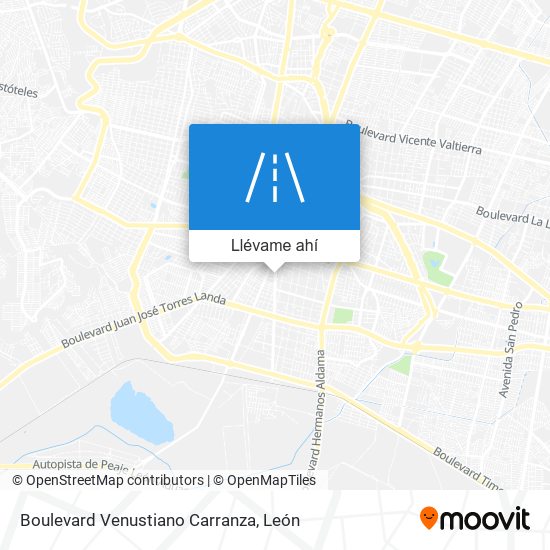Mapa de Boulevard Venustiano Carranza