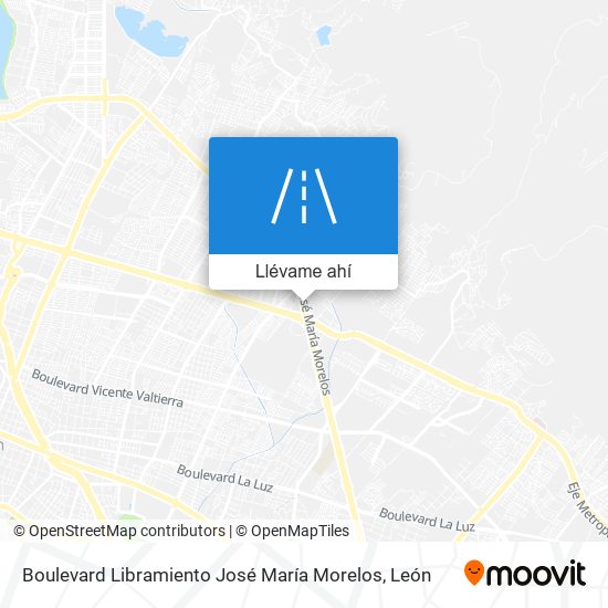 Mapa de Boulevard Libramiento José María Morelos