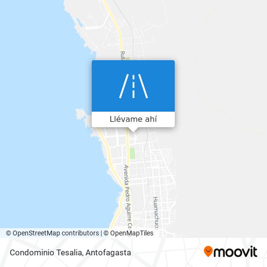 Mapa de Condominio Tesalia