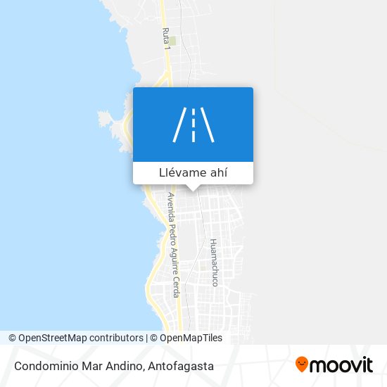 Mapa de Condominio Mar Andino