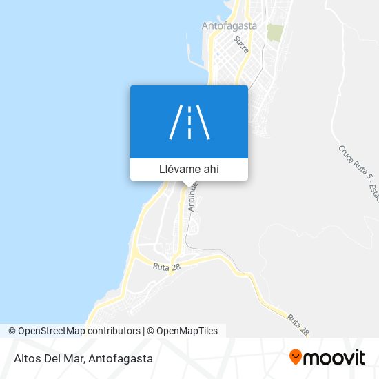 Mapa de Altos Del Mar