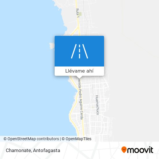Mapa de Chamonate