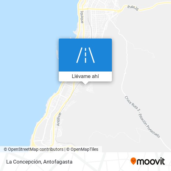 Mapa de La Concepción