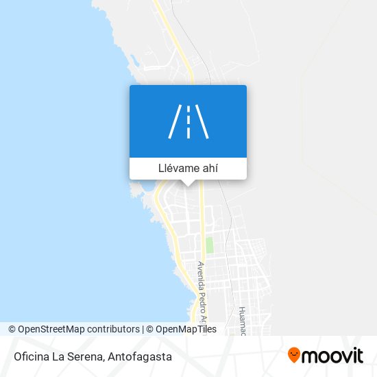 Mapa de Oficina La Serena