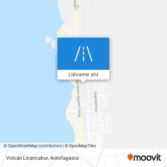 Mapa de Volcán Licancabur